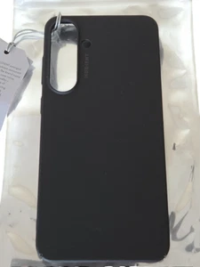 Funda delgada Nudient para Samsung Galaxy S25+ Plus - Cubierta mate ultra delgada, negra - Imagen 1 de 4