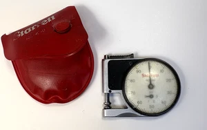 Starrett n. 1010Z indicatore di misura quadrante tascabile con custodia originale .001" - #0579 - Foto 1 di 4