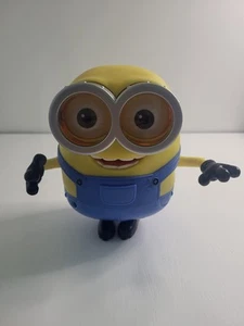 Thinkway Toys Despicable Me Minion BOB Squeezable Talking 7" Inch Figure WORKS - Picture 1 of 4