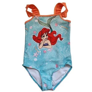 NEW Disney's Princess "Ariel" Girls 1-Piece Swimsuit Size 5/6 - Picture 1 of 3