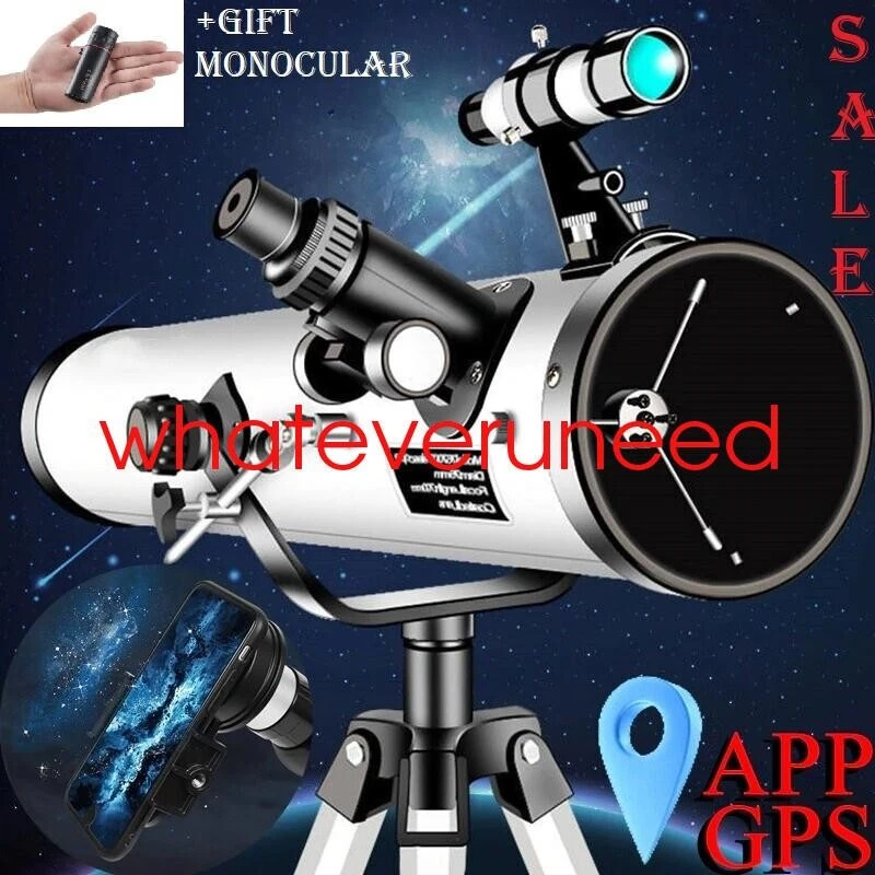 Telescope Astronomic Professional Zoom 875 Times HD Night Vision Deep Space Star - Image 1 of 1