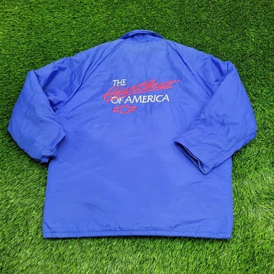 Chaqueta Chevy vintage años 70 L/XL 26x30 holgada forrada Foto 1 de 4