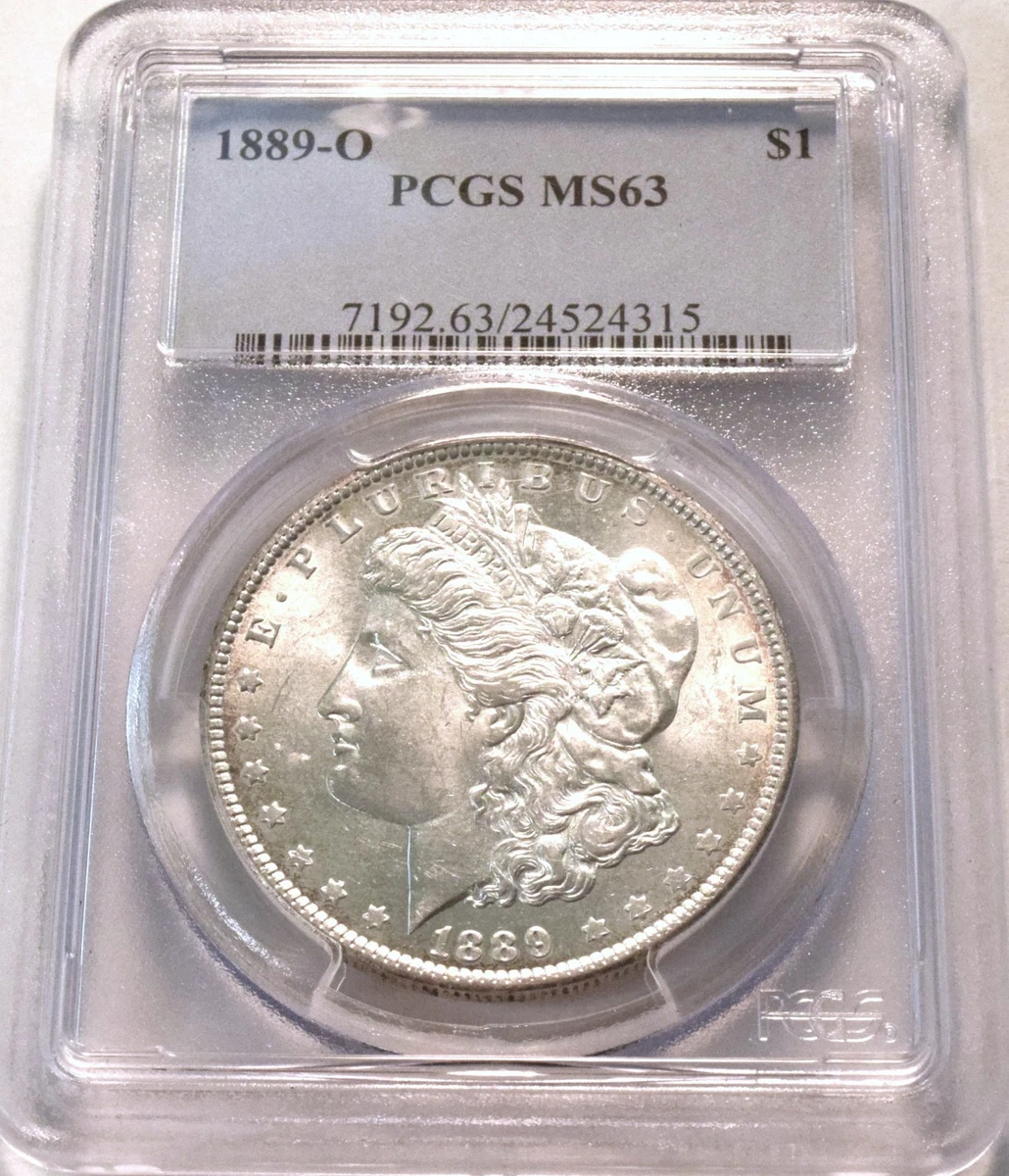 MS 63 Graded 1889 Year Morgan US Dollars (1878-1921) for sale | eBay