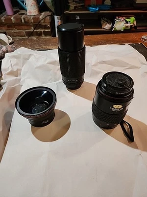 Sears Auto Zoom Multicoated 1:4.0 f=80 - 200mm, Tokina 70-210, Altura MC HD 0.43 - Image 1 of 4
