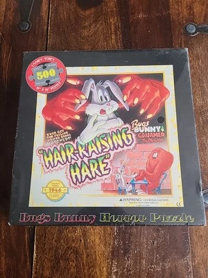 Bugs Bunny Hair-Raising Hare 500 Piece Jigsaw Puzzle Gossamer Warner Bros SEALED - Image 1 of 4