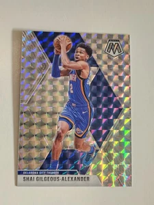 2019-20 Mosaic Shai Gilgeous Alexander Silver Mosaic Prizm SP ✨️Ships Next Day  - Picture 1 of 2