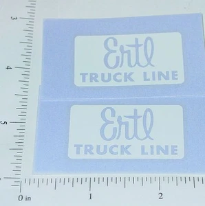 Coppia adesivi Ertl Fleetstar Ertl linea camion set ET-004 - Foto 1 di 1