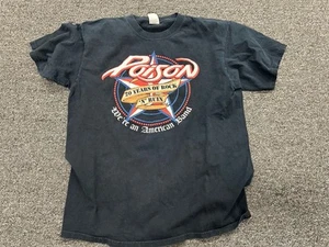 Camiseta grande Poison 20 Years of Rock n' Ruin Tour - Imagen 1 de 5