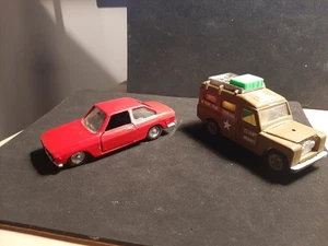 FIAT 124 SPORT LEND ROVER 1/43 DA RECUPERO - Foto 1 di 8
