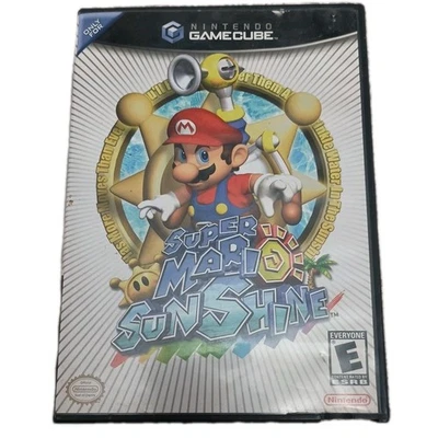 Super Mario Sunshine (Nintendo GameCube, 2002) CIB Complete With Manual  - Image 1 of 4