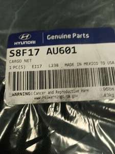 NEW GENUINE HYUNDAI CARGO NET FOR 20- 2025PALISADE (PN S8F17 AU601) oem - Bild 1 von 7
