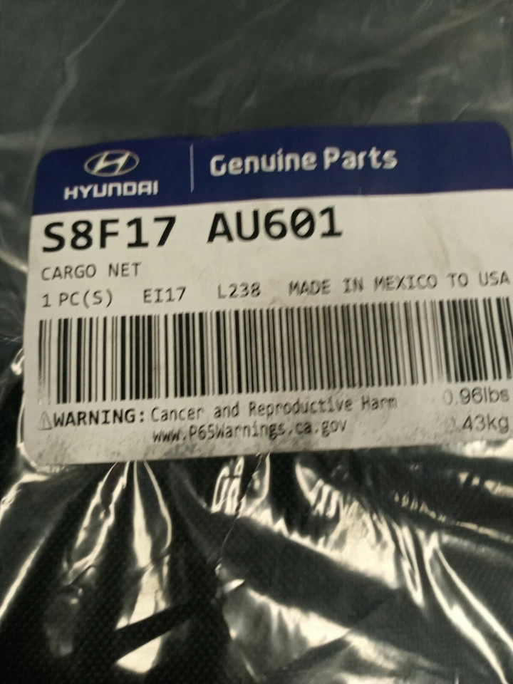 NUEVA RED DE CARGA GENUINA HYUNDAI PARA 20-2025PALISADE (PN S8F17 AU601) OEM  Foto 1 de 4