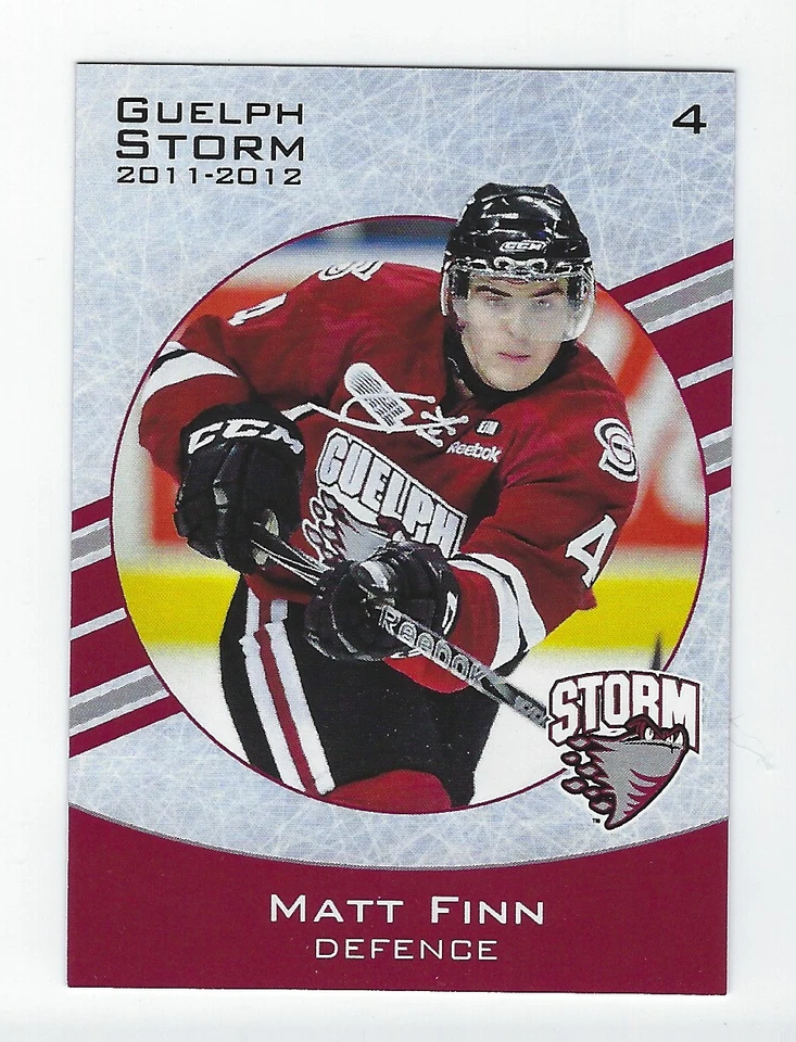 2011-12 Guelph Storm (OHL) Matt Finn (EHC Linz)  - Image 1 of 1