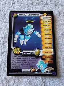 DBZ Dragon Ball Z FOIL Arqua, Unleashed 155 CCG Limited World Games Saga MP - Picture 1 of 5