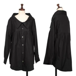 LIMI feu Wide Neck Design Gather Blouse Size S(K-147068) - Picture 1 of 12