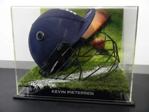 Signed Kevin Pietersen England Cricket Helmet - Proof COA - BBL Melbourne Stars - Picture 1 of 5
