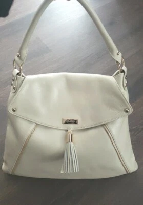 Onna Ehrlich Hobo En Francés Vainilla Bolso de Hombro Cartera/Bolso Excelente  Foto 1 de 4