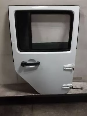 Jeep JK Wrangler OEM Passenger Rear Door Power PW7 Bright White 2014-2017 113398 - Image 1 of 4