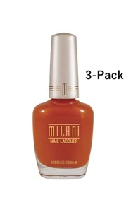 3-Pack Milani Nail Lacquer 0.45 fl oz - 51 Just Juicy - Picture 1 of 6