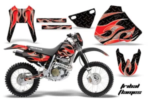 DirtBike Graphic Stickers +#PLT/RIM Decals For Honda XR400R 1996-2004 TFLAME R K - Picture 1 of 2