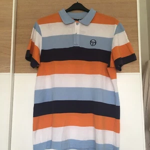 Sergio Tacchini Poloshirt Größe L Mehrfarbig Kurzarm Jersey. M - Bild 1 von 3