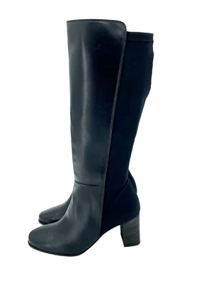 Paul зеленый Belmont кожи колена черный ботинки эластичной размер 7,5 новый $499 SH36 - Изображение 1 из 4