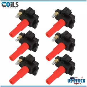 6 Ignition Coils Pack For Subaru Legacy Outback 2010-2019 Tribeca 2010-2014 3.6L - Bild 1 von 8