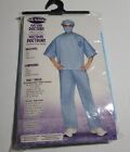 Doctor Surgeon Scrubs costume adulte taille standard, pantalon, casquette, masque