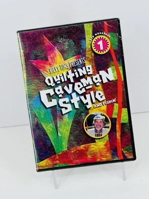Ricky Tims Presents Quilting Caveman Style and Fishin' Workshop 1 (Dvd, 2005) 🎀 - Image 1 of 3