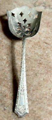 Manchester Sterling 1910 PRINCESS BON BON SCOOP SPOON 4 7/8" 14g no monogram - Image 1 of 4