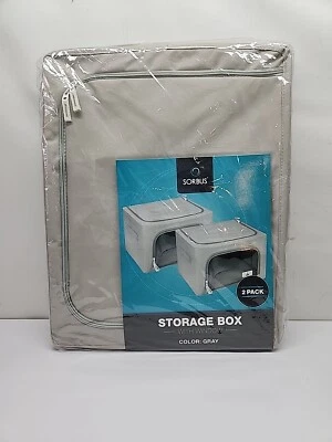 2pk Storage Bins  Bedroom Closet Organization for Clothes Underbed - Image 1 of 4