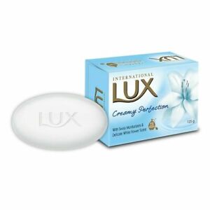 New LUX International Creamy White Soap Bar, 75 g pack of 6 piece free shipping