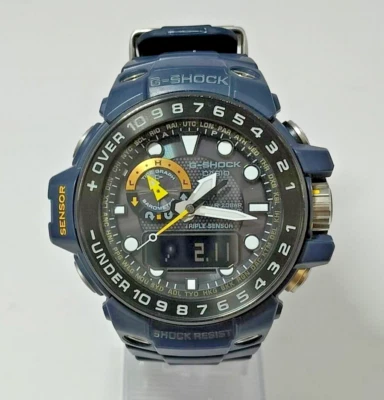 【Excelente+++】 G-SHOCK MASTER OF G G GULFMASTER GWN-1000NV-2AJF Foto 1 de 4