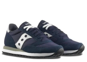 Scarpe Uomo Saucony Jazz Original Sneakers Navy Blu Bianco 41 42 43 44 45 46 48 - Foto 1 di 5