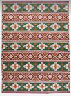 Handwoven Navajo Kilim Rug  Southwestern Style Native American Pattern Size 9x12