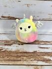 Squishmallow Kellytoy Lucy-May The Tie-Dye Llamacorn 5" Plush Toy Pillow Pet