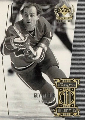 1999-00 Upper Deck Century Legends #11 Guy Lafleur - Image 1 of 2