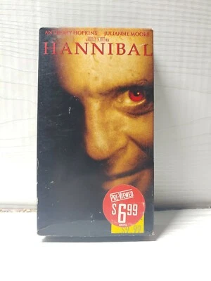 Hannibal vhs Anthony Hopkins (2001) Horror Suspense - Image 1 of 4