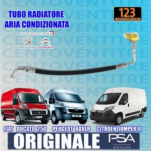 TUBO RADIATORE ARIA CONDIZIONATA JUMPER BOXER DUCATO - ORIGINALE PSA 6477H3 - Foto 1 di 9