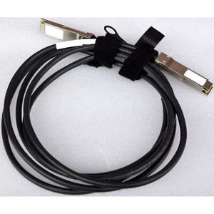 CÂBLE RÉSEAU DELL 3M 40 Gbit/s QSFP + GIGABIT ETHERNET FC6KV 0FC6KV CN-0FC6KV M828 - Photo 1/3