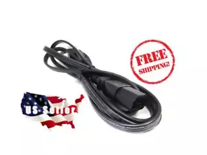 NEW 6 FEET 3-PRONG DESKTOP PC COMPUTER POWER CORD CABLE AC SPT-2 5120P 05120P - Picture 1 of 2
