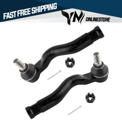 2pcs Front Steering Outer Tie Rod End For TOYOTA SEQUOIA  2008-2020/ TUNDRA - Image 1 of 4