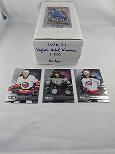 2020-21 Skybox Metal Universe Hockey Eishockey NHL Baseset KOMPLETT 1-200 - Bild 1 von 5