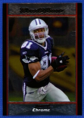 2007 Bowman Chrome # BC197 Terrell Owens Dallas Cowboys Near Mint to Mint - Image 1 of 2