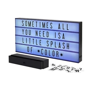 My Cinema Lightbox - XXL Cinema Light Box, 24" x 12" - 3 Modi Light Up Letter... - Picture 1 of 8