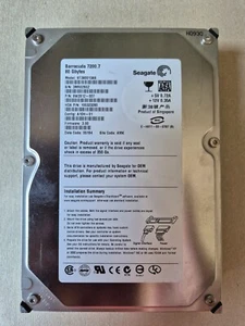 FESTPLATTE SEAGATE BARRACUDA 7200.7 80GB 7200U/min 2MB ATA ST380011A 3.5'' Zoll - Bild 1 von 2