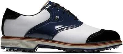 Zapatos de golf FootJoy Dryjoys Premiere Series Wilcox - azul marino/blanco 54323 BLEMAS Foto 1 de 4