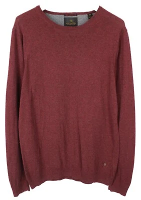 SCOTCH & SODA Jumper Men's LARGE Melange Pattern Crew Neck Long Sleeve Logo - Image 1 of 4