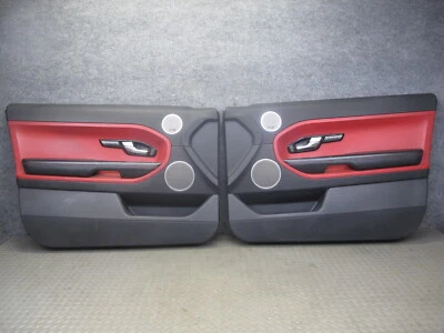 Range Rover Evoque L538 2012-2016 2 puertas puerta delantera interior moldura panel conjunto de 2 Foto 1 de 4