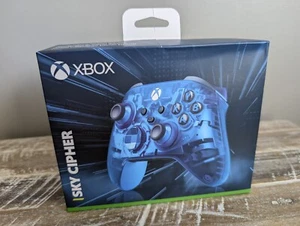 NEW ✹ Xbox One Series X ✹ BLUE SKY CIPHER ✹ SPECIAL EDITION WIRELESS CONTROLLER - Foto 1 di 5